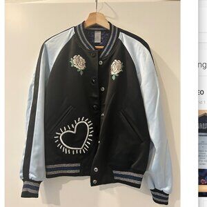 COACH X KEITH HARING REVERSIBLE SATIN JACKET